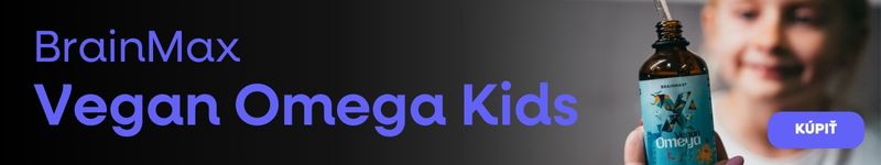 Slovenčina - BrainMax Vegan Omega Kids
